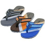 Men's EVA Thong Sandals - Sizes 7-13, 3 Designs