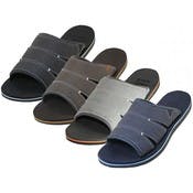 Men's Sport Slide Sandals - Sizes 7-12, Assorted Colors