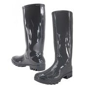 Women's Rubber Rain Boots - Grey, Size 6-11