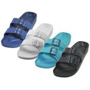 Women's Double Strap Sandals - 4 Colors, Sizes 6-11
