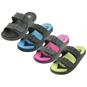 Women's Double Strap Sandals - 4 Colors, Sizes 6-11