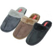 Men's House Slippers - Microfiber Plush, M-XL