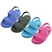Women's EVA Double Strap Sandals - Sizes M-XL, 4 Colors
