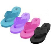 Women's Sport Thong Sandals - 4 Colors, Sizes 6-11