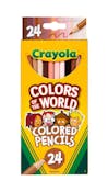 Crayola Colored Pencils - 24 Skin Tone Colors of the World