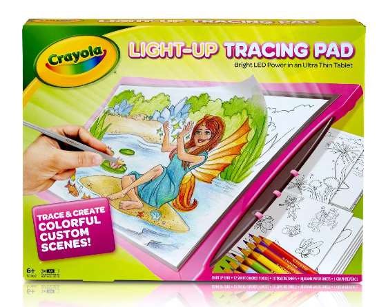 Crayola Light Up Tracing Pads - Pink