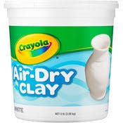 Crayola Air-Dry Clay - White, 5 lb. Tub