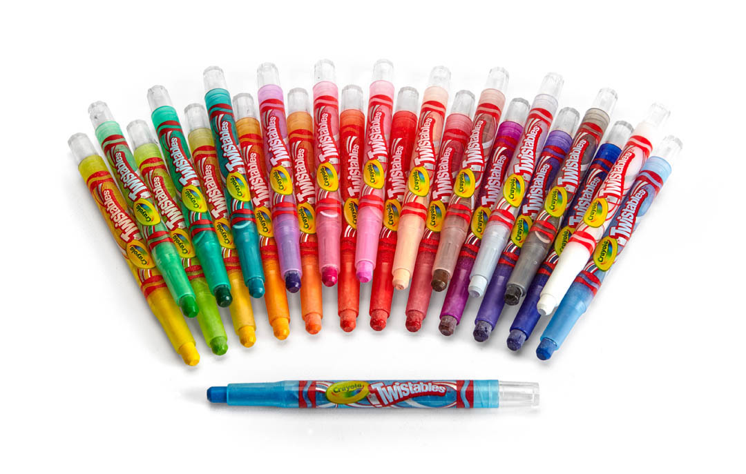 Bulk Crayola Mini Twistables Crayons - 24 Pack - DollarDays
