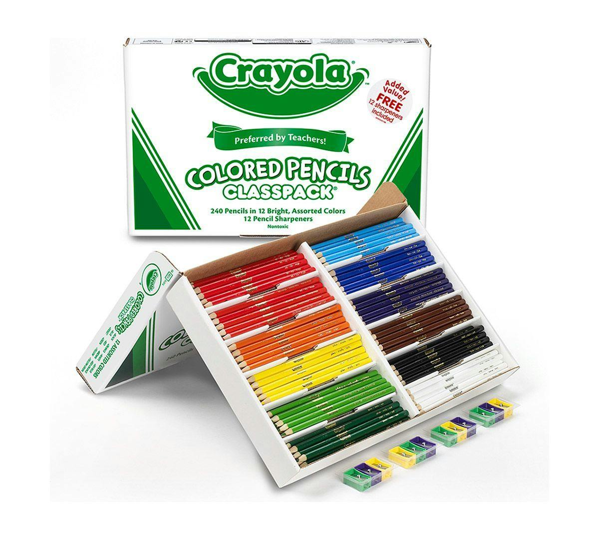 Wholesale Crayola 240 ct. Colored Pencils Classpack - 12 Colors (SKU ...