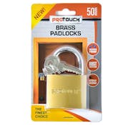 Brass Keyed Padlocks, 2"