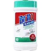 Brillo Wipes with Bleach, 40ct