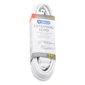 Indoor Extension Cord, White - 9'