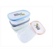 Rectangle Rubber Containers - 3 Colors, 57 oz