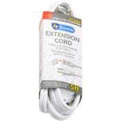 Appliance Extension Cords, White, 5'