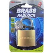 Brass Pad Locks, 1.5"