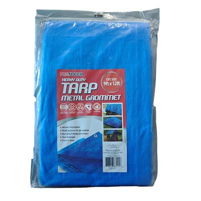 All Weather Blue Tarps - 9" x 12"
