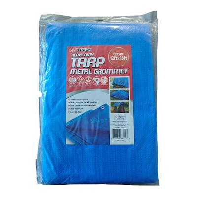 All Weather Blue Tarps - 12" x 16"