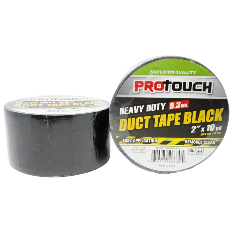 Wholesale Heavy Duty Duct Tape - Black, 2 x 10 Yards