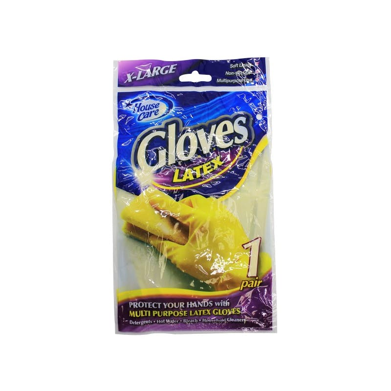 X-Large Kitchen Yellow Gloves