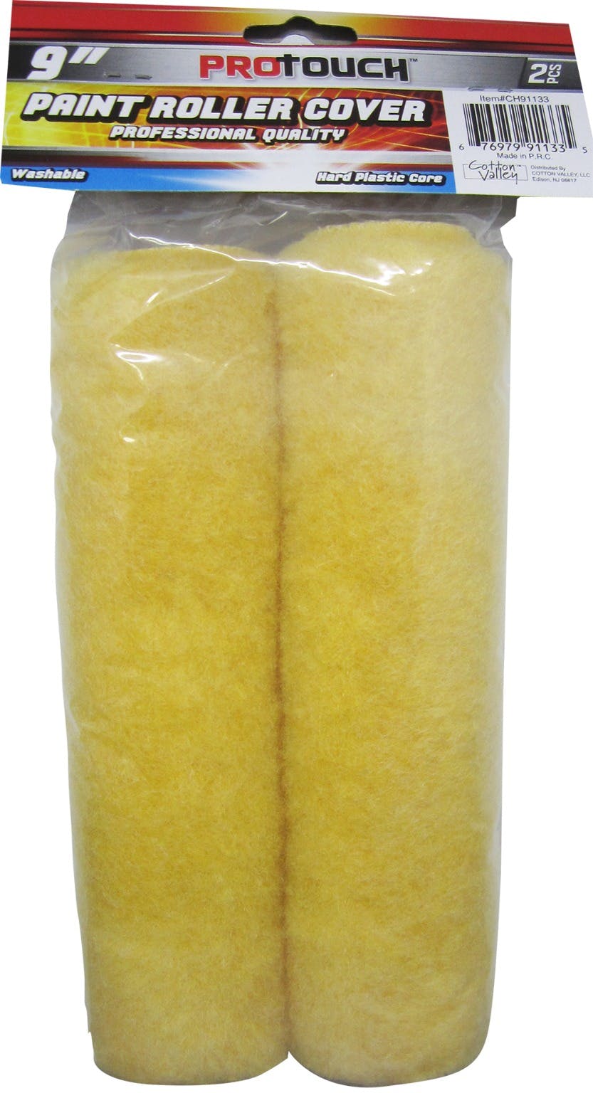 Wholesale 9" Polyester Paint Roller Refill 2 Pack (SKU 2316322