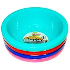 Cereal Bowl Sets, Assorted, 4 Pack image number null