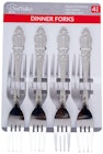 Stainless Steel Dinner Fork Sets, 4 Pack image number null