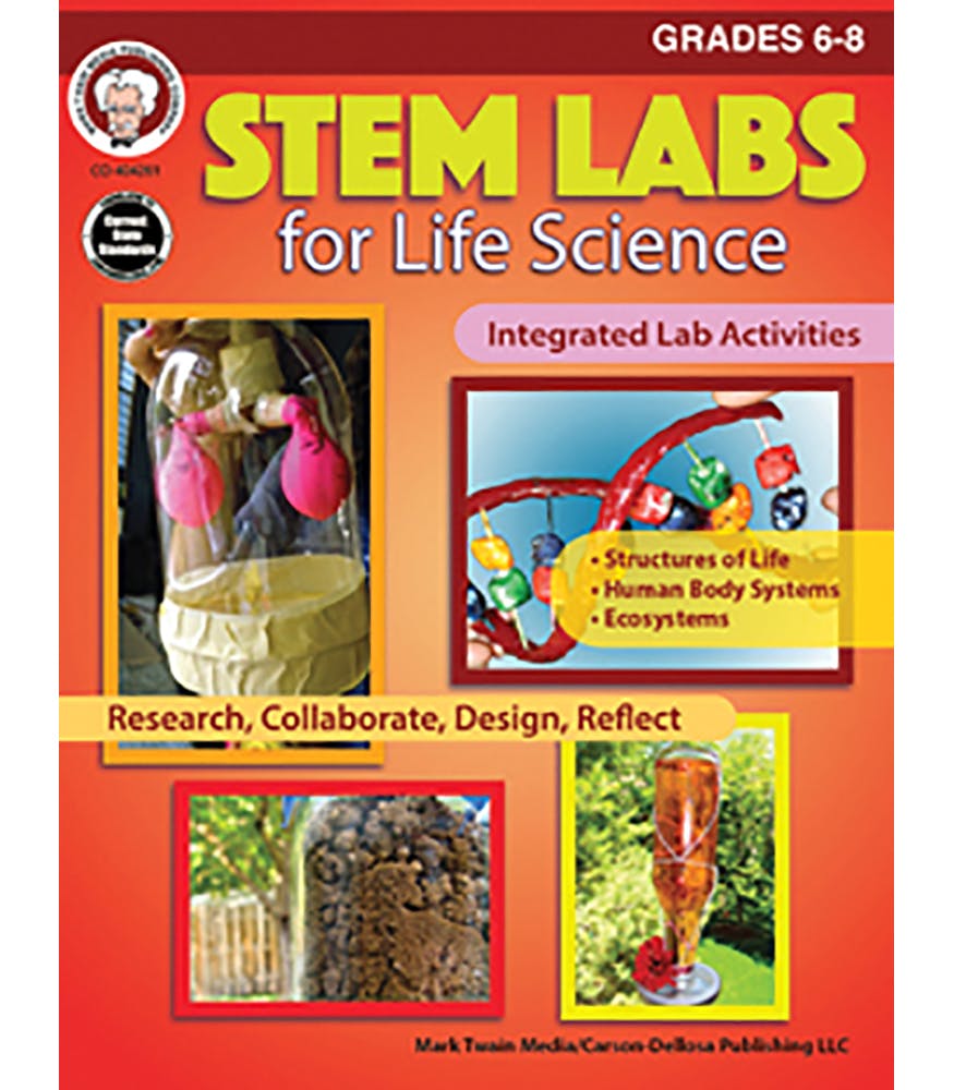 Wholesale STEM Labs for Life Science Workbook, Grades 6 8 (SKU