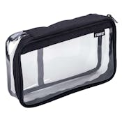 Case-It Clear Case XL Pencil Pouch - Black