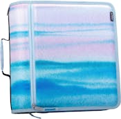 Case-It Mighty Zip Tab Binder - Watercolor Sky, 3"