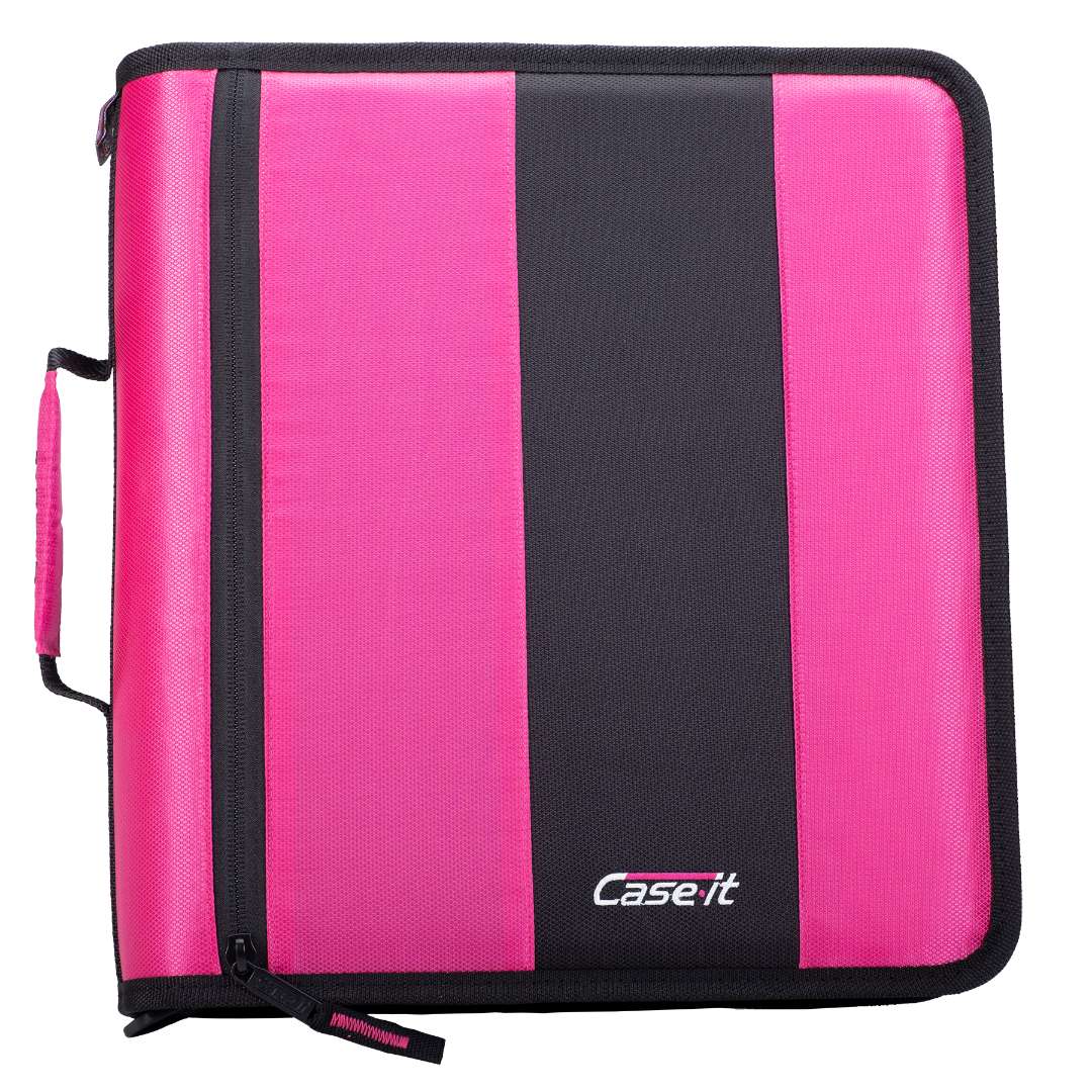 Wholesale Case-It Dual 2.0 Zipper Binders - Midnight Blue, 4