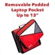 Case-It Universal 2.0 Zipper Binders - Red, 2" (3 of 4)