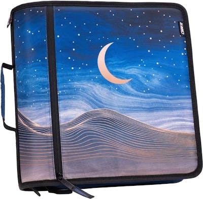 Case-It Mighty Zip Tab Binder - Desert Night, 3"