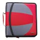 Case-It Dual Zipper Binders - Fire Engine Red, 3" (1 of 3)