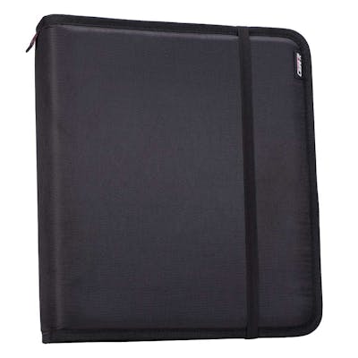 Case-It Slim Tab Plus Binders - Black, 1.5"