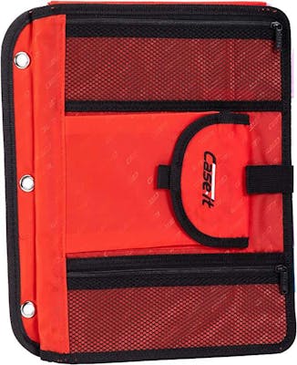 Case-It 5 Tab Binder Insert - Red