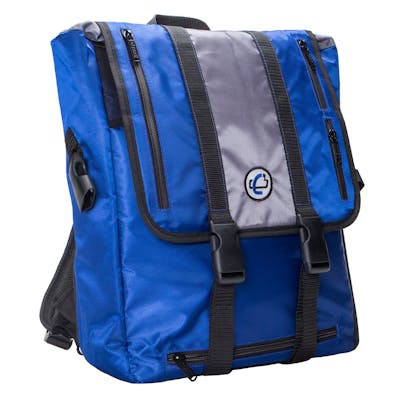 Backpacks with Binder Holders - Blue/Grey