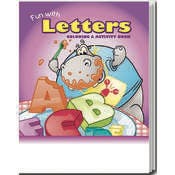 Fun with Letters Coloring Books - Ages 3-9, 16 Pages