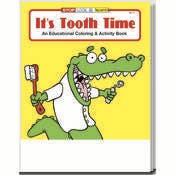 It's Tooth Time Coloring Books - 16 Pages, Ages 3-11