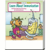 Learn About Immunization Coloring Book - Ages 3-11, 8" x 10.5"