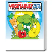 Vegetables Taste Great Coloring Books - Ages 3-11, 16 Pages