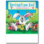 Springtime Fun Coloring & Activity Books - 16 Pages, Ages 3+