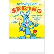 Spring Activity & Coloring Pads - 16 Pages, Ages 3-9