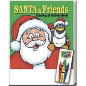 Santa & Friends Coloring Book Sets - Ages 3-11, 16 Pages