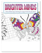 Brighter Minds Adult Coloring & Puzzle Books