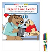 A Trip to the Urgent Care Center Coloring & Activity Books with Crayons