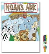 Noah's Ark Coloring & Activity Books with Crayons