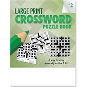 Crossword Puzzle Books - Large Print, Volume 2