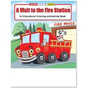A Visit to the Fire Station Activity Books - 16 Pages, Ages 3-9