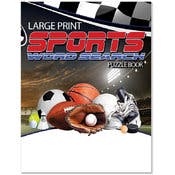 Sports Word Search Books - 32 Page, Large Print