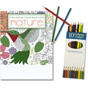 Complete Adult Coloring Book Bundle: Vol 1 + 2 + 3 + Pencils — PILGRIM SOUL  CREATIVE